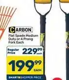 Pick n Pay Hypermarket Flat spade medium duty or 4 prong fork each offer