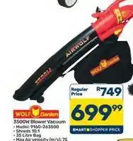 Pick n Pay Hypermarket 3500w blower vacuum offer