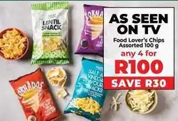 Food Lover's Market Food lover's chips offer