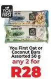 Food Lover's Market You first oat or coconut bars offer