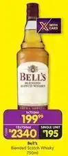 Shoprite Liquor Bell's - blended scotch whisky offer
