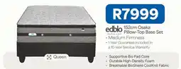 OK Furniture Edblo - 152cm osaka pillow-top base set offer