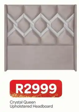 OK Furniture Crystal queen upholstered headboard offer