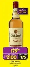 Shoprite Liquor Olof bergh - solera brandy offer