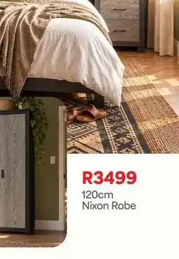 OK Furniture 120cm nixon robe offer