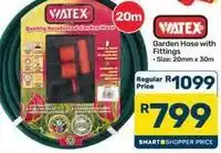 Pick n Pay Hypermarket Garden hose with fittings offer
