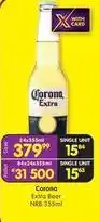 Shoprite Liquor Corona - extra beer nrb 355ml offer