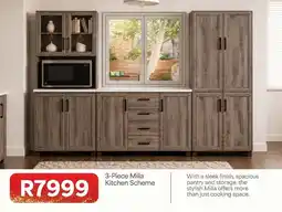 OK Furniture Finish - 3-piece milla kitchen scheme offer