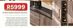 OK Furniture 2-piece roslyn kitchen scheme offer