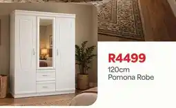 OK Furniture 120cm pomona robe offer