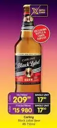Shoprite Liquor Carling - black label beer offer