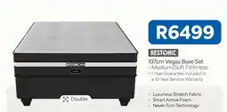 OK Furniture Restonic - 137cm vegas base set offer