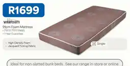 OK Furniture Vitafoam - 91cm foam mattress offer