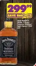 Shoprite Liquor Jack daniel's - old no. 7/honey tennessee whiskey/apple liqueur offer