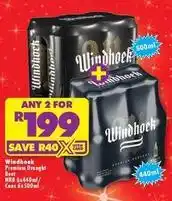 Shoprite Liquor Windhoek - premium draught beer offer