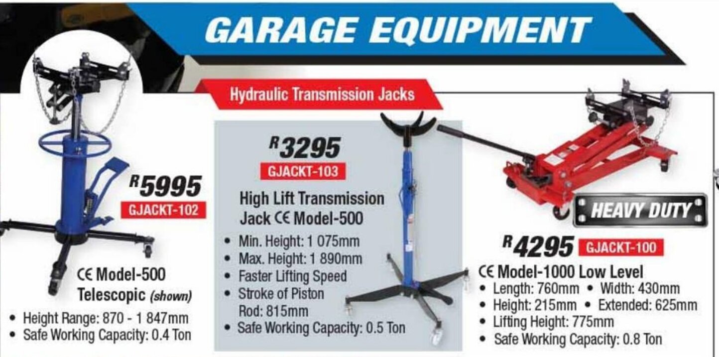 Hydraulic Transmission Jacks Telescopic offer at Adendorff Machinery Mart