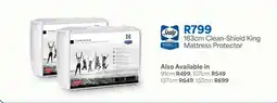 OK Furniture Sealy Clean-Shield King Mattress Protector offer