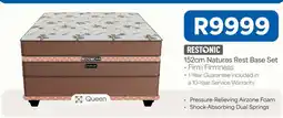 OK Furniture Restonic 152cm Natures Rest Base Set offer