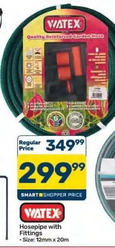 Pick n Pay Hypermarket WATEX Hosepipe with Fittings offer