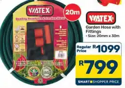 Pick n Pay Hypermarket Watex Garden Hose with Fittings offer