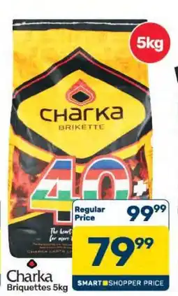 Pick n Pay Hypermarket Charka Briquettes 5kg offer