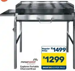 Pick n Pay Hypermarket Explorer Portable Charcoal Braai offer