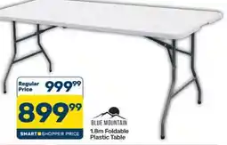 Pick n Pay Hypermarket Blue Mountain 1.8m Foldable Plastic Table offer