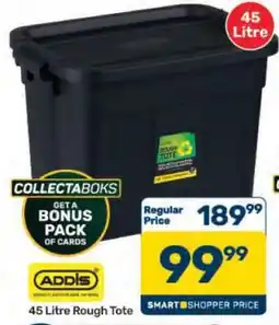Pick n Pay Hypermarket ADDIS 45 Litre Rough Tote offer