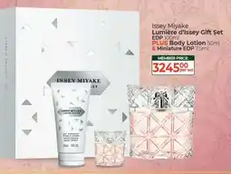 Dis-Chem Issey Miyake Lumière d'Issey Gift Set offer