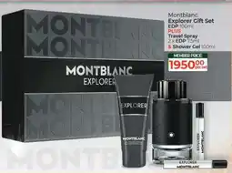 Dis-Chem Montblanc Explorer Gift Set offer