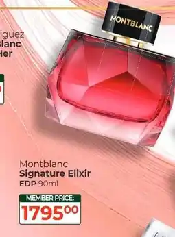 Dis-Chem Montblanc Signature Elixir offer