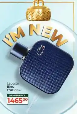 Dis-Chem Lacoste Bleu offer