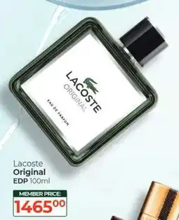 Dis-Chem Lacoste Original offer