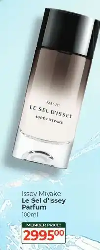 Dis-Chem Issey Miyake Le Sel d'Issey Parfum offer