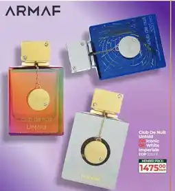 Dis-Chem Club De Nuit Untold OR Iconic OR White Imperiale offer