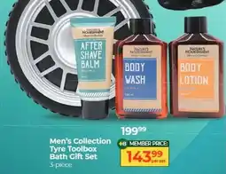 Dis-Chem Men's Collection Tyre Toolbox Bath Gift Set offer