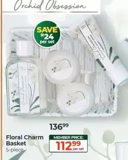 Dis-Chem Floral Charm Basket offer