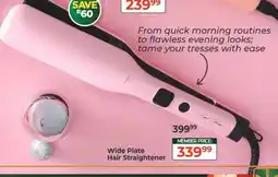 Dis-Chem Wide Plate Hair Straightener offer