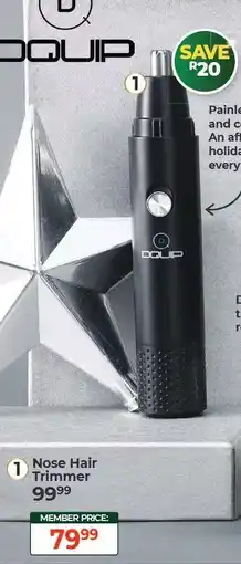 Dis-Chem Nose Hair Trimmer offer