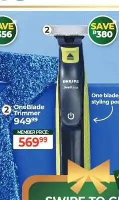 Dis-Chem Philips OneBlade Trimmer offer