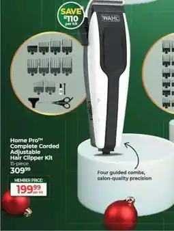 Dis-Chem Home Pro Complete Corded Adjustable Hair Clipper Kit offer