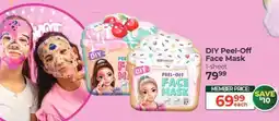 Dis-Chem DIY Peel-Off Face Mask offer