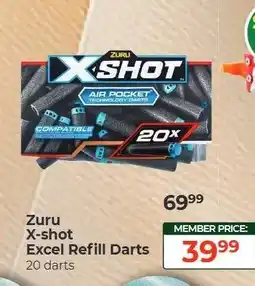 Dis-Chem Zuru X-shot Excel Refill Darts offer