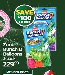 Dis-Chem Zuru Bunch O Balloons offer