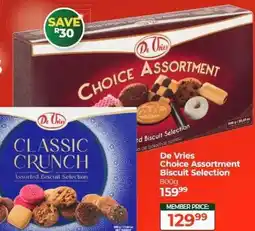 Dis-Chem De Vries Choice Assortment Biscuit Selection offer