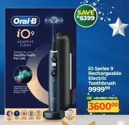 Dis-Chem Oral-B iO Series 9 Rechargeable Electric Toothbrush offer