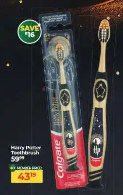 Dis-Chem Harry Potter Toothbrush offer