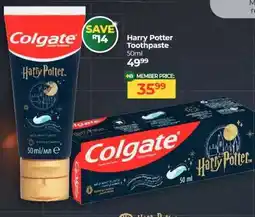 Dis-Chem Colgate Harry Potter Toothpaste offer