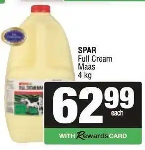 SPAR Full Cream Maas