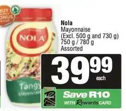 Spar Nola Mayonnaise offer
